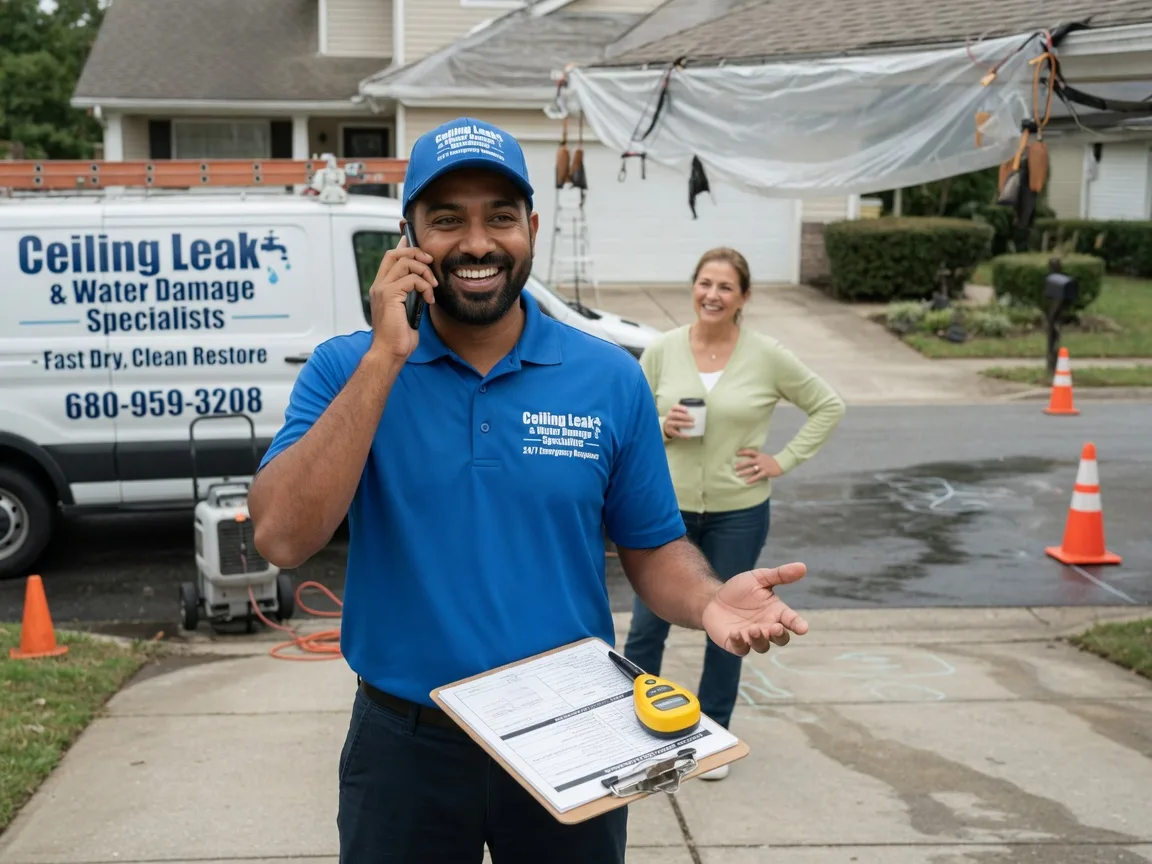 Ceiling Leak Cleanup Abbyville, KS FAQs